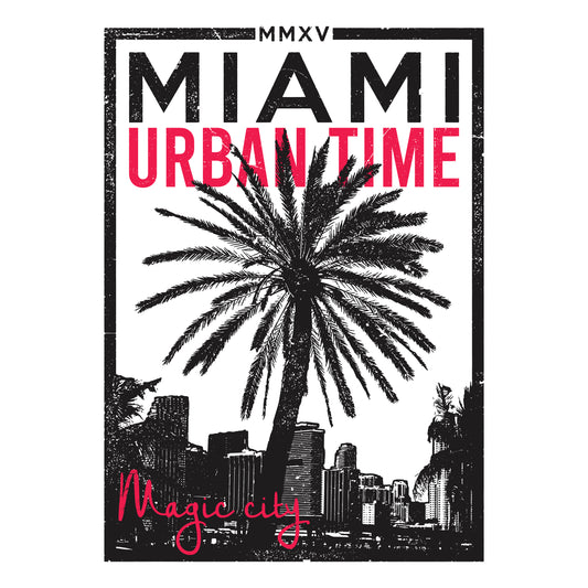 Miami Magic City Unisex Short Sleeve V-Neck