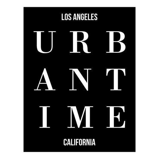 Urban Time LA CA Unisex t-shirt