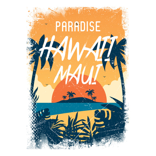 Paradise Hawaii Maui Unisex t-shirt