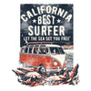California Best Surfer Unisex Premium Sweatshirt