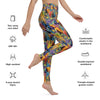 Colorful Feathers Yoga Leggings