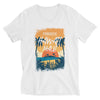 Paradise Hawaii Maui Unisex Short Sleeve V-Neck T-Shirt