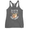 Sloth is My Spirit Animal Racerback Tank